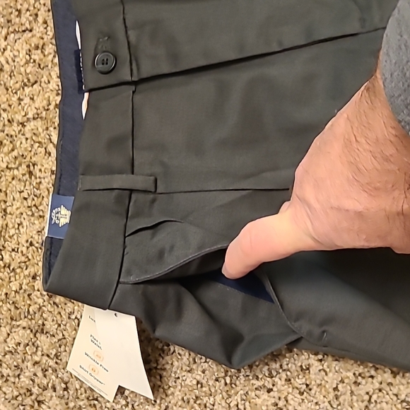 Dockers Lux Signature Classic pleated gray khakis - Picture 11 of 15